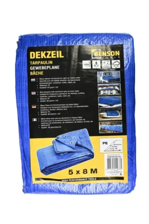 Fabrieksprijs Benson Afdekzeil 5 x 8 m
